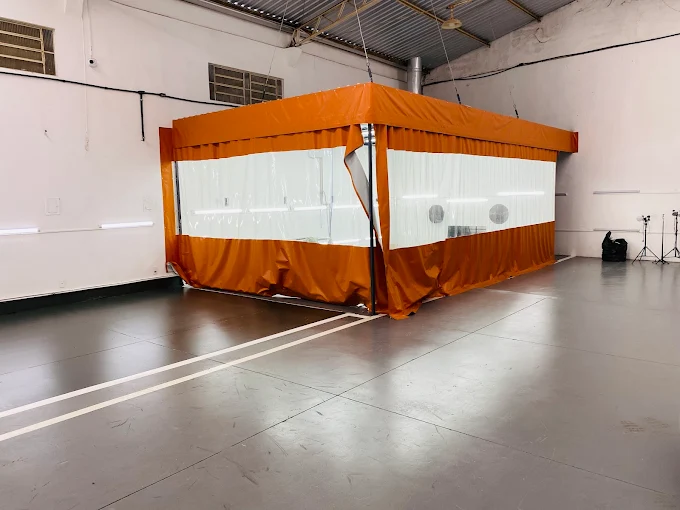 Área protegida e isolada dentro do Ikigai Studio Automotivo